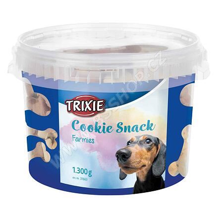 Cookie Snack Farmies v plastovém kyblíku 1300g