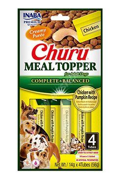 Churu Dog Meal Topper Chicken with Pumpkin Recipe4x14g