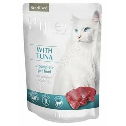 PIPER CAT kapsička Sterilised Tuňák 100g