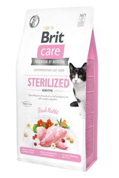 Brit Care Cat GF Sterilized Sensitive 7kg - EXP 03/2022