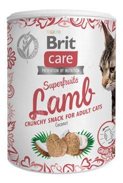 BRIT Care Cat Snack Superfruits Lamb with Coconut 100g