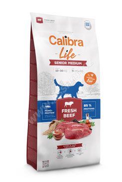 Calibra Dog Life Senior Medium Fresh Beef 12kg