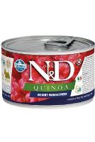 N&D DOG QUINOA Adult Weight Management Lamb & Brocolli Mini 140g N&D DOG QUINOA Adult Weight Management Lamb & Brocolli Mini 140g