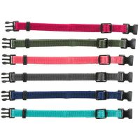 Trixie balení nylon.rozeznávacích obojků pro štěňata M-L 22-35cm/10mm,fuchs,šedá,mod,khaki,korál,