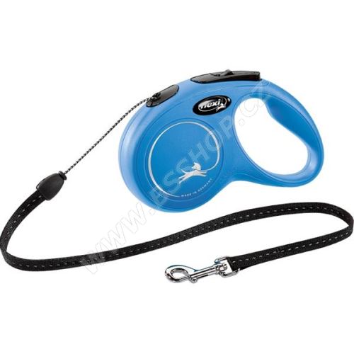 Vodítko FLEXI Classic New lanko modré S 5m