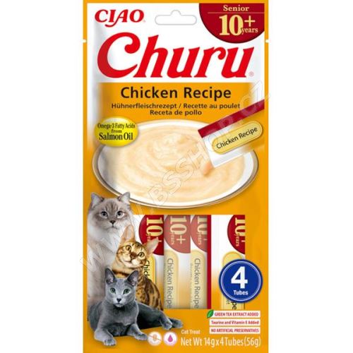 Inaba Churu Senior cat snack kuře 4x14g