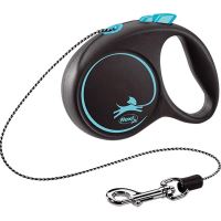 Flexi Black Design XS lanko 3m modré 8kg