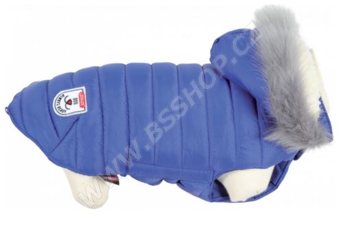 Obleček prošívaná bunda pro psy URBAN modrá Zolux