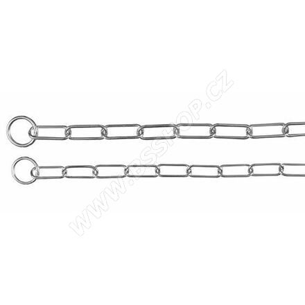 Stahovací obojek jednořadý velká oka 45cm/3mm