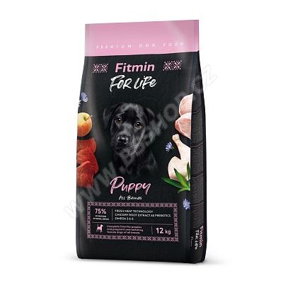 Fitmin dog For Life Puppy 12kg + 1kg
