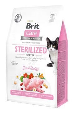 Brit Care Cat GF Sterilized Sensitive 0,4kg