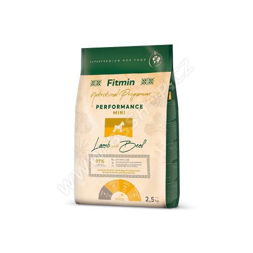 Fitmin Mini Performance Lamb With Beef 2,5kg