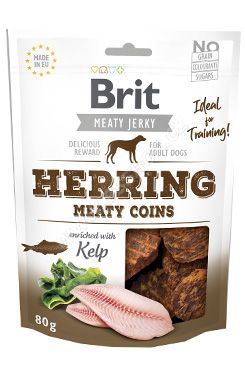 Brit Jerky Herring Meaty Coins 80g