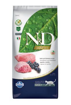 N&D PRIME Cat Grain Free Adult Lamb & Blueberry 5kg