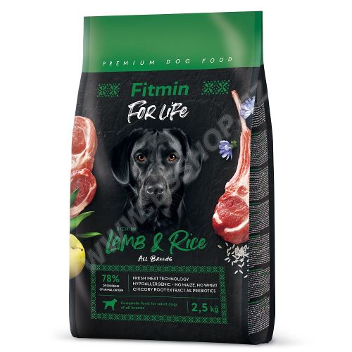 Fitmin dog For Life Lamb & Rice 2,5kg