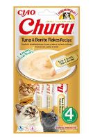 Churu Cat Tuna & Bonito Flakes Recipe 4x14g (1)