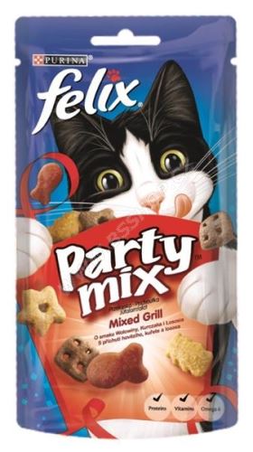 Felix snack cat Party Mix Mixed Grill 60g
