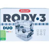 Klec křeček Rody 3 DUO modrá 41x27x40,5cm Zolux (5)