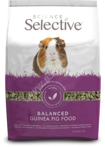 Supreme Science Selective Guinea Pig - morče 1,5kg