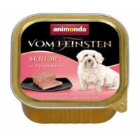 Paštika ANIMONDA Vom Feinsten senior krůtí srdíčka 150g (1)