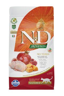 N&D Grain Free Pumpkin CAT NEUTERED Quail & Pomegranate 5kg