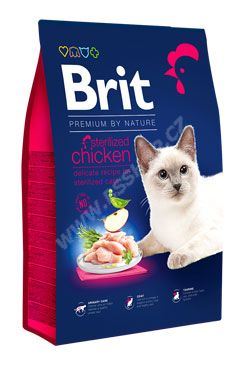 Brit Premium Cat by Nature Sterilized Chicken 300g