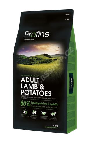 Profine NEW Dog Adult Lamb & Potatoes 15kg