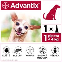 BAYER Advantix Spot-On pro psy do 4kg (1)