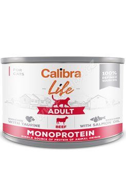 Calibra Cat Life  konzerva Adult Beef 200g