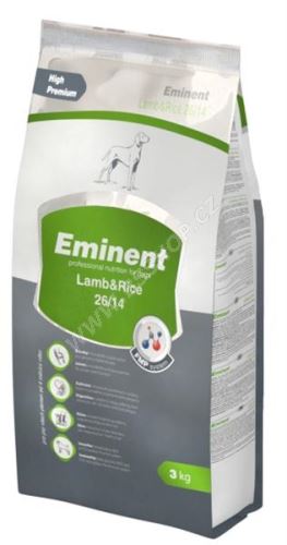 EMINENT Dog Lamb & Rice 3kg