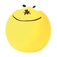 Latexový smajlík míček, žlutý malý plněný 6cm Trixie (7)