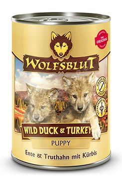Wolfsblut Dog Puppy Wild Duck&Turkey konz. 395g