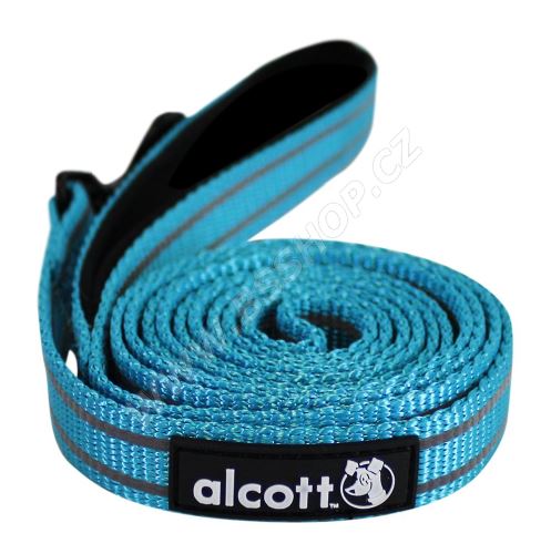 Alcott reflexní vodítko pro psy modré