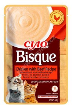 Churu Cat CIAO Bisque Chicken with Beef Recipe 40g