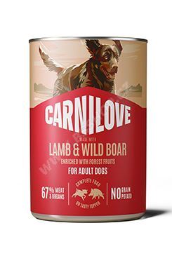 Carnilove Dog Can Paté Made with Lamb & Wild Boar 400g