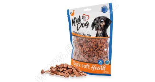 KIDDOG kachní srdíčka, čerstvé masíčko 250g