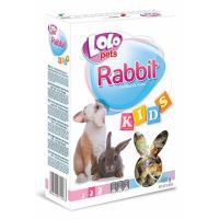 LOLO KIDS kompl. krmivo pro králíky 3-8 měs. 400g krabička