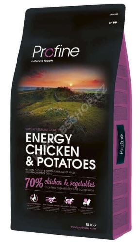 Profine NEW Dog Energy Chicken & Potatoes 15kg