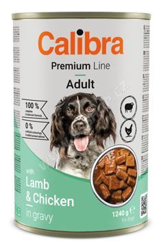 Calibra Dog Premium konz. with Lamb&Chicken 1240g