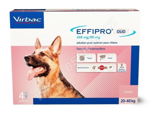 Effipro Duo L 268/80 mg spot-on 4 x 2,68ml