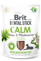 Brit Dog Dental Stick Calm Hemp&Motherwort 7ks Brit Dog Dental Stick Calm Hemp&Motherwort 7ks