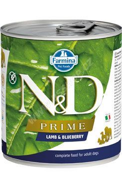 N&D DOG PRIME Adult Lamb & Blueberry 285g