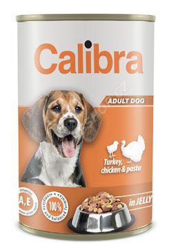 Calibra Dog konzerva Turk,chick&pasta in jelly 1240g NEW