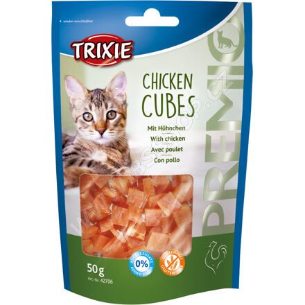PREMIO CUBES - kuřecí kostičky 50g