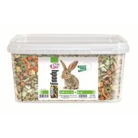 LOLO BASIC kompletní krmivo pro králíky 3l, 2kg kyblík