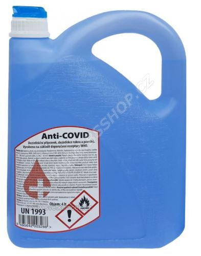 Anti-COVID dezinfekce 4l