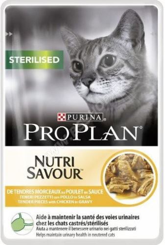 PRO PLAN CAT STERILISED Kuře kapsička 85g