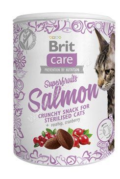 Brit Care Cat Snack Superfruits Salmon 100g