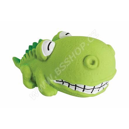 HipHop mini krokodýl BigHead 9cm, se zvukem, latex