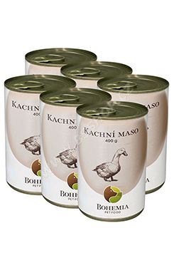 BOHEMIA MASO Kachní ve vlastní šťávě 400g